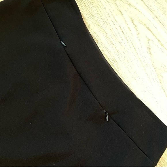 Vintage Fendi Fendissime Logo Printed Black Maxi Skirt with Zipper Pockets - Picture 4 of 12